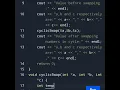 C Program to Swap Numbers in Cyclic Order Using Call by Reference