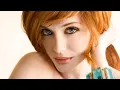 Christina Hendricks Stockings Pantyhose Tights Bikini Nylon Lingerie Bodysuit Mini Skirt