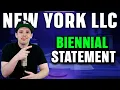 NY LLC Biennial Statement Explained Stay Compliant