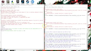 Python chapter 1 exercise 5 youtube