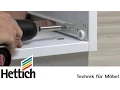 Mounting of roller runner systems Do-It-Yourself with Hettich