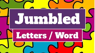 Jumbled Letter Word Rules for making meaningful word