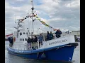 Reddingboot Gebroeders Luden viert 60-Jarig in de haven van Lauwersoog