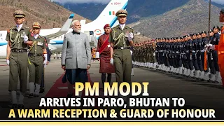 Download LIVE: PM Modi arrives in Paro, Bhutan to a warm reception \u0026 Guard of Honour MP3