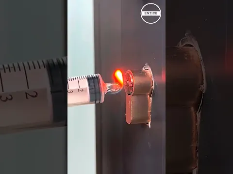 How to open a lock 😨 #shorts