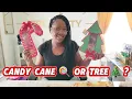 DIY Christmas Gift Boxes Tree Candy Cane with a Twist