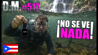 Me metí a BUSCAR TESOROS en el agua MÁS TURBIA QUE HE VISTO - Detección Metálica 517