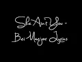 She Ain't You - Bei Maejor Lyrics