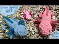 How to Crochet Axolotl No - Sew Pattern Tutorial