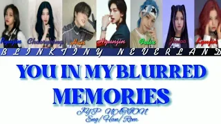 JYP NATION You In My Blurred Memories Color Coded Lyrics Eng Han Rom 