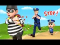 Download Lagu Police Chase Runaway Thieves | Police Officer Song | Rosoo Nursery Rhyme \u0026 Kids Songs