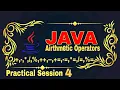 Arithmetic operators In Java In Hindi Full Explained Practical Session 3