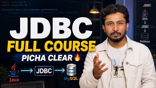 JDBC Full Course Complete JDBC Tutorial with Live Coding
