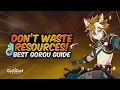 BEST GOROU BUILD Advanced Gorou Guide - All Artifacts Weapons Teams Genshin Impact
