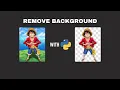 Python Background Removal in 10 Lines of Code 3 Minutes