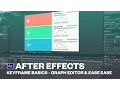 Introduction to keyframes in After effects Easy ease Graph editor