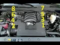 2014-2020 Chevy GM 5 3L EcoTec3 Firing Order and Cylinder Locations Sierra Silverado Yukon Tahoe