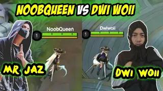 Download BY ONE SAD!S‼️FANNY NOOBQUEEN VS DWI WOII - Jaz vs Dwi MP3