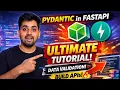 FastAPI Pydantic In-Depth Tutorial Data Validation Models Real-World API Examples