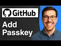 How to add a passkey on Github 2025 Easy Guide
