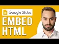 How To Embed HTML In Google Slides Updated
