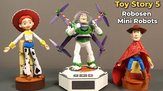 Robosen Toy Story 5 Mini Robots | Hi-Tech Buzz, Woody & Jessie ASMR Unboxing
