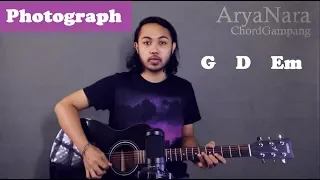 Download Chord Gampang (Photograph - Ed Sheeran) by Arya Nara (Tutorial Gitar) Untuk Pemula MP3