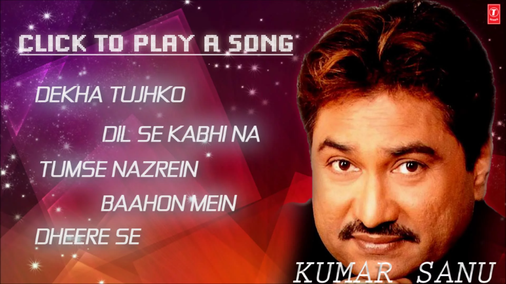 Aise Na Dekho Mujhe Jukebox 1 - Kumar Sanu Hit Album Songs