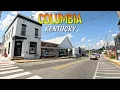Columbia Kentucky Driving Through