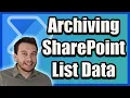 How to Archive SharePoint List Data Using Power Automate Step-by-Step Guide