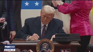 President Donald Trump returns to office with swift executive actions