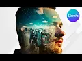 Easy Double Exposure Effect in Canva Step-by-Step Tutorial
