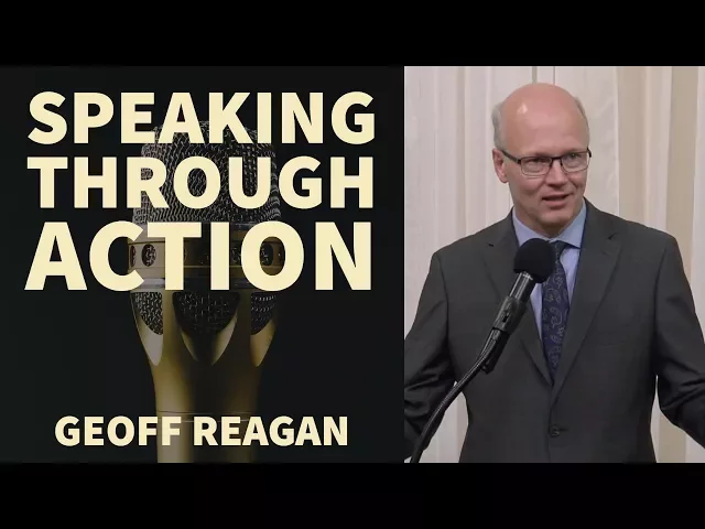⁣Speaking through Action - Geoff Reagan  || Interfaith Iftar 2017