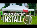 How To Setup A 10 X 20 Pop Up Canopy - 306 Party Rentals Saskatoon