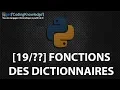 19 Dictionary Functions Python 3 for Beginners Python Tutorial Fr 2018