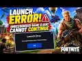 Unrecognized Game Client Cannot Continue Launch Error