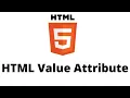 Download Lagu HTML- Value Attribute | HTML Tutorial