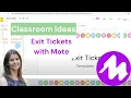 Exit Tickets with Mote