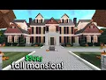 Fall Bloxburg MANSION Build 2 Story House Tutorial WITH VOICE