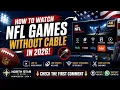 How to Watch NFL Games Without Cable in 2026 Streaming Options