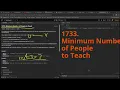 Leetcode Daily Challenge 1733 Minimum Number of People to Teach 10 Sep 2025 DevOps Python Practice