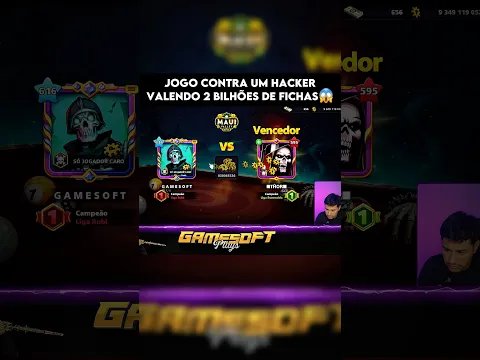 Peguei um H4cker valendo 2 Bilhões 😭 #8ballpool