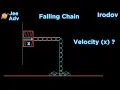 Jee Adv Velocity x of a Falling Chain Irodov 1 184
