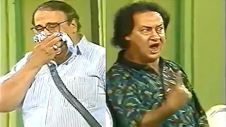 حسن مصطفى مش قادر يمسك نفسه من الضحك لما محمد نجم قال الفرق بين قبل الجواز وبعد الجواز صريخ ضحك 