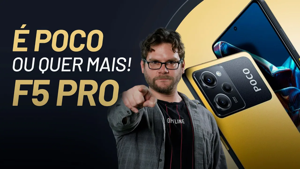 Será que o POCO F5 PRO é um smartphone PRO de verdade?