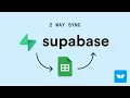 Connect Supabase to Google Sheets