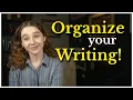 How I Organize My Writing Projects Organization for Writers Sydney Faith Author