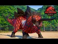 Download Lagu DEVIL SPIDER-MAN Stegoceratops vs EVERY Dinosaur!