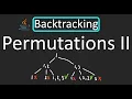 LeetCode - 47 Permutations II Backtracking Java