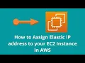 AWS - How to Assign an Elastic IP address to your EC2 Instance Elastic IP-12
